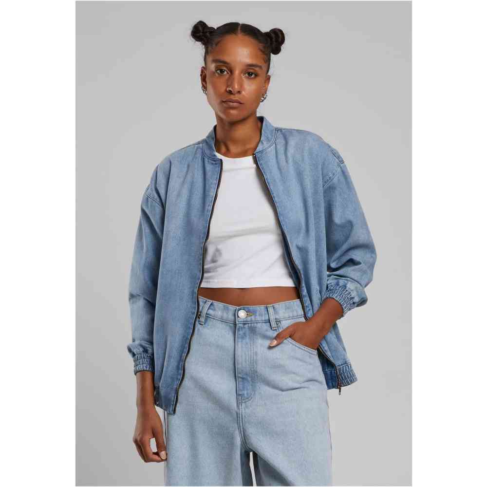 Urban Classics - Oversized Skater Jacket - Blue